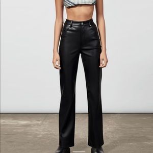Zara 90’s Leather Pants🖤